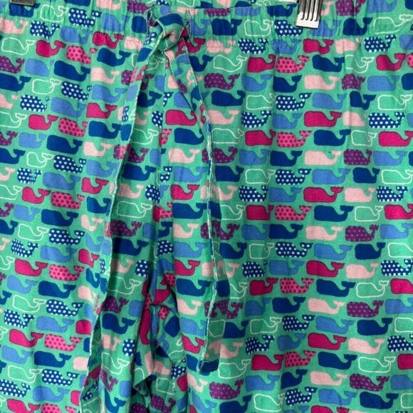 Vineyard Vines Girls Multi Color Whale Print House Pajama Pants Size XXS - Picture 4 of 9